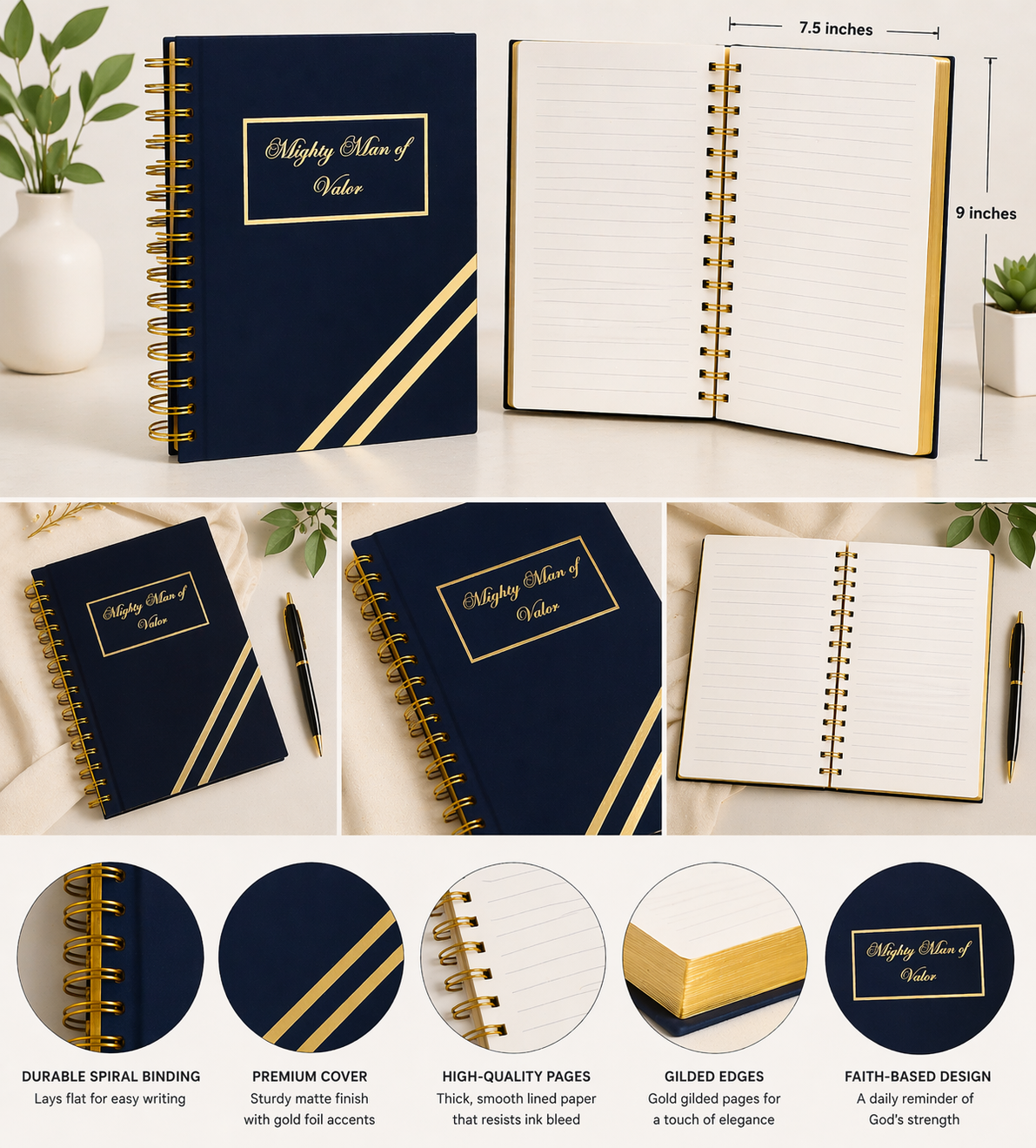 Man of Valor Prayer Journal