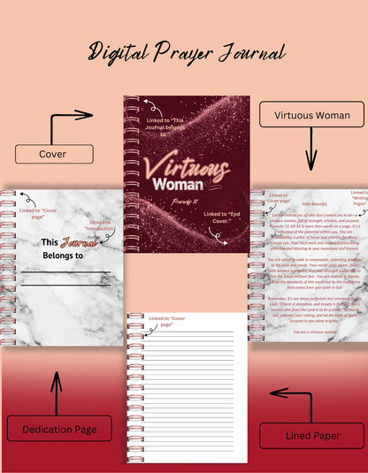 Virtuous Woman - Digital Prayer Journal
