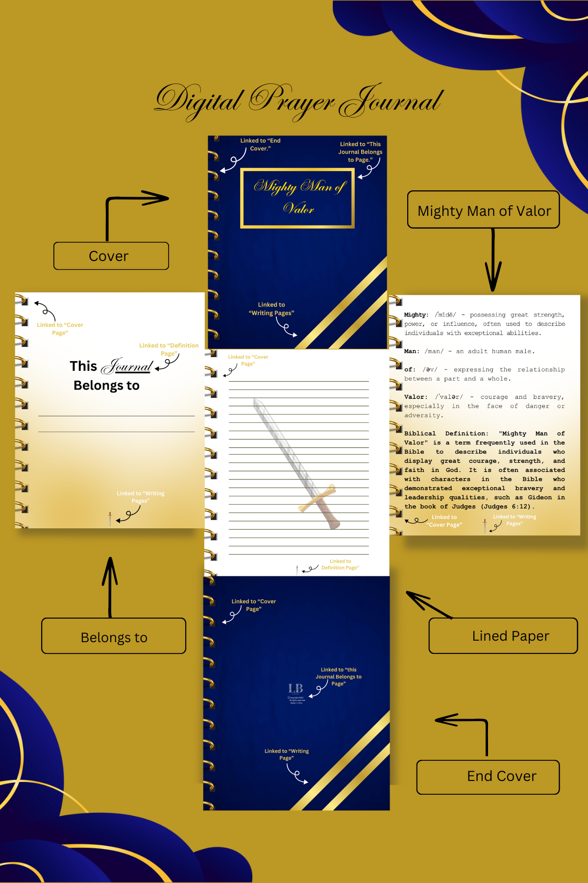 Mighty Man of Valor - Digital Prayer Journal