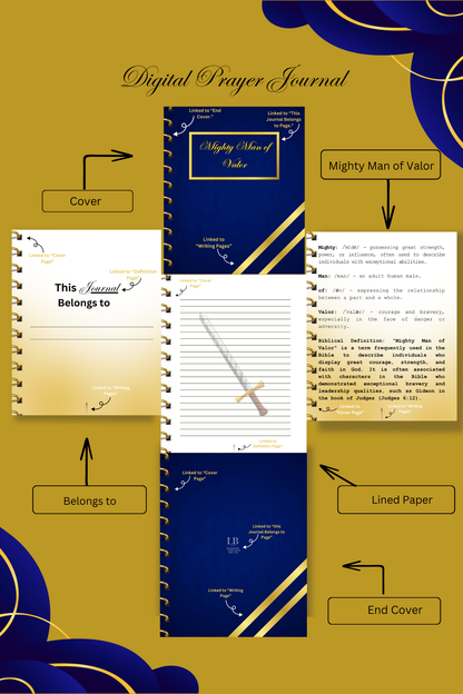 Mighty Man of Valor - Digital Prayer Journal