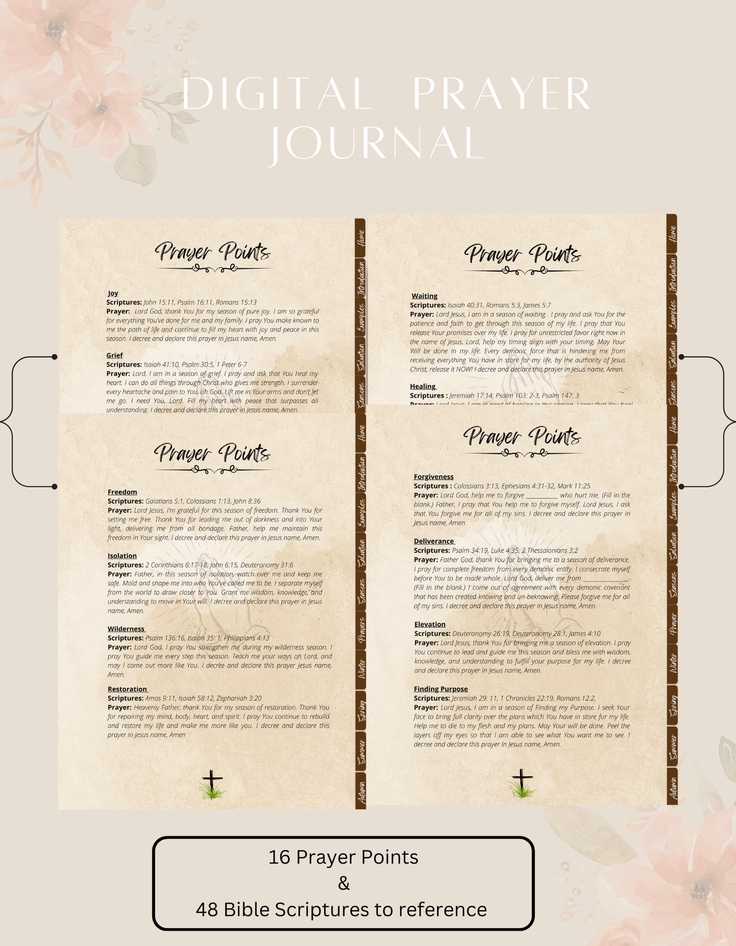 Seasons - Digital Prayer Journal