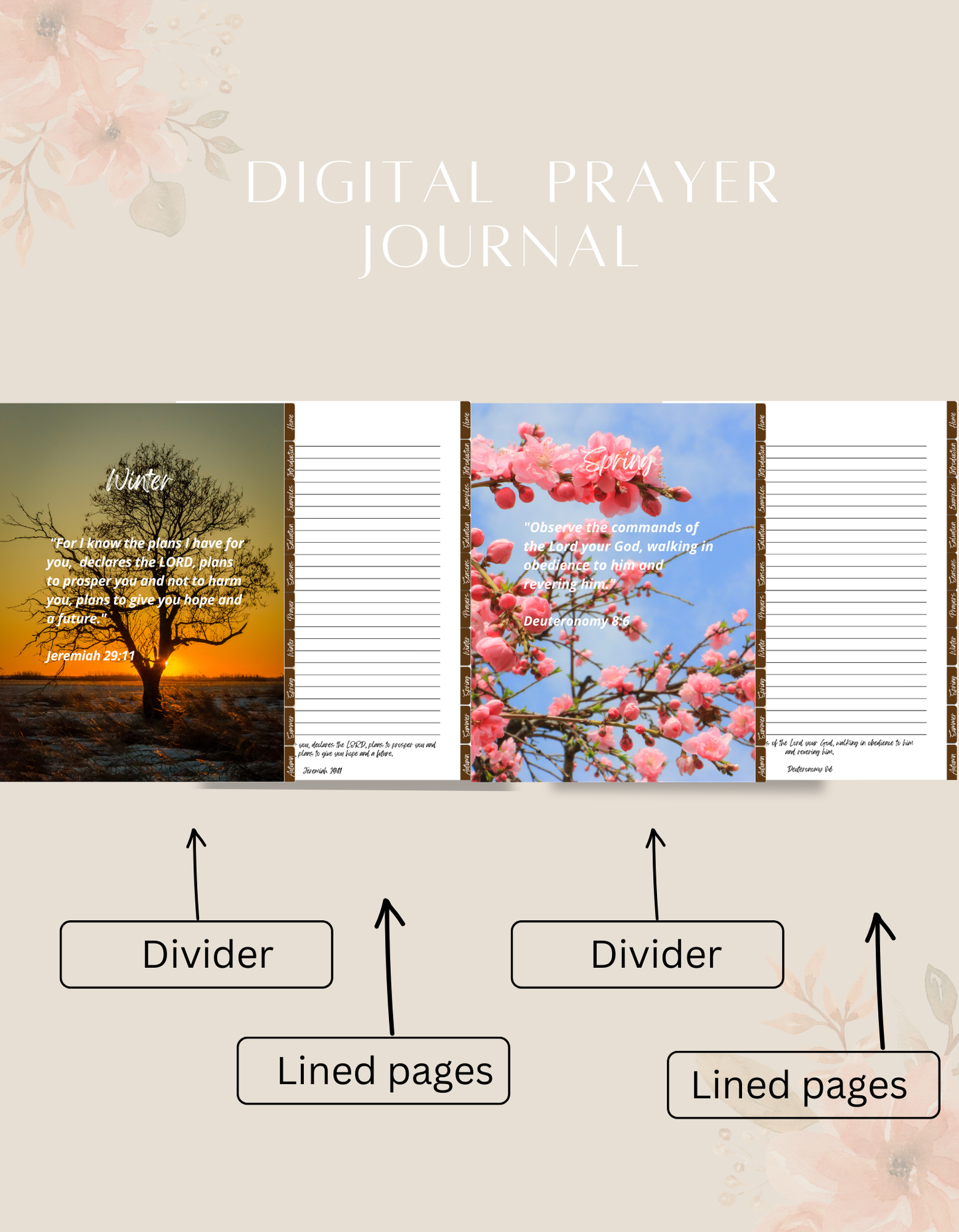 Seasons - Digital Prayer Journal