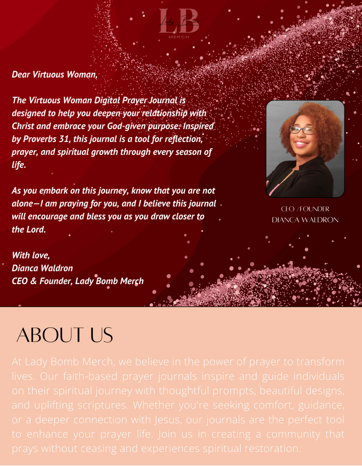 Virtuous Woman - Digital Prayer Journal