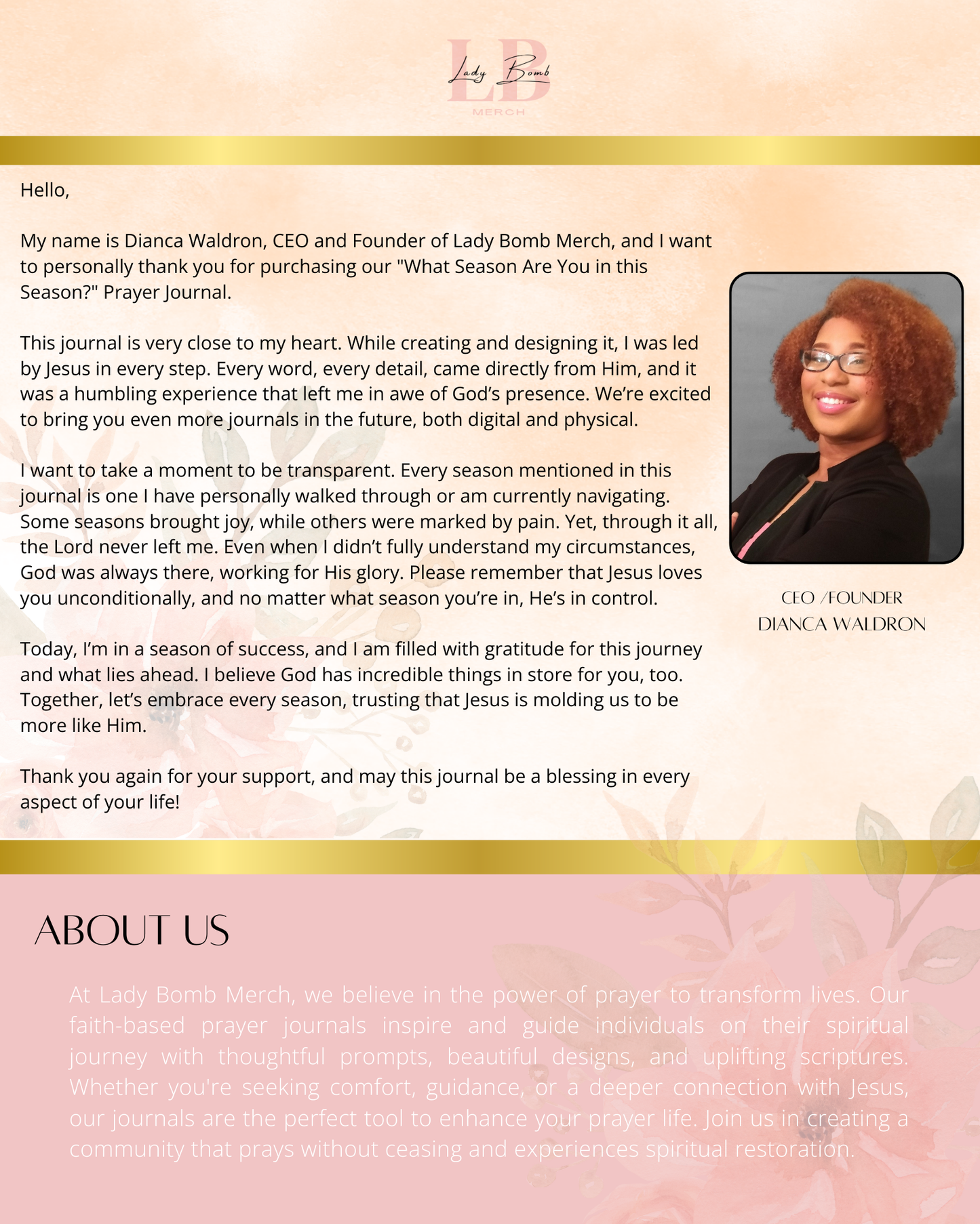 Seasons - Digital Prayer Journal